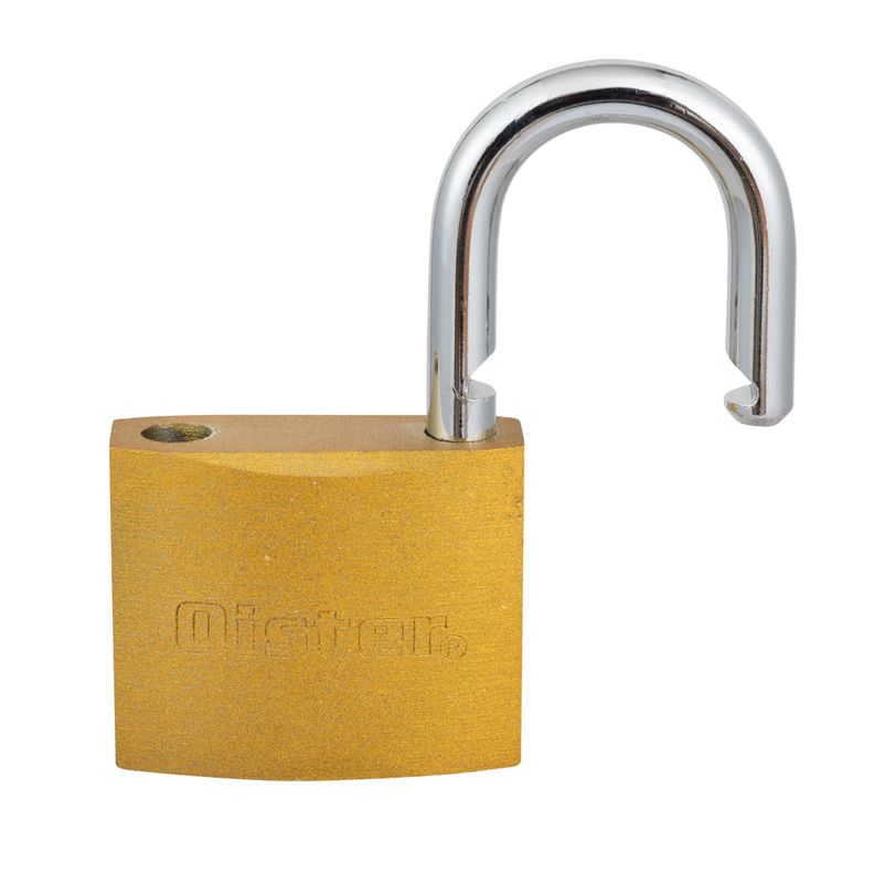 Candado Oister XTRA 60mm - Fierro Bronce.-3