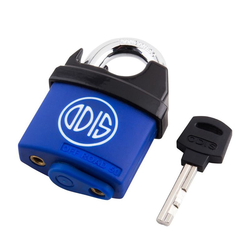 Candado Odis Off Road Hombros 50mm - Azul-1