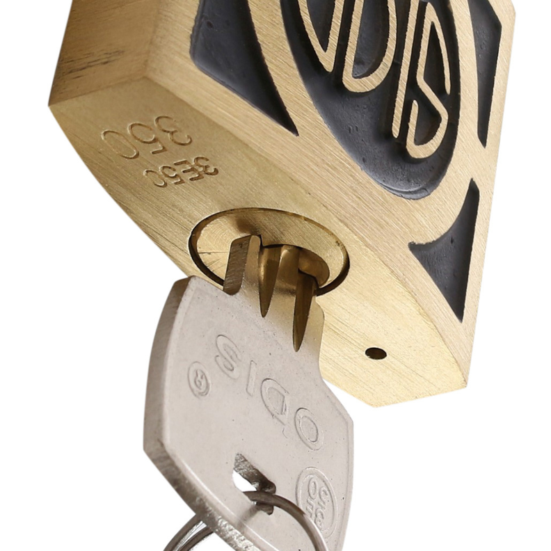 Candado Odis 350 50mm - Bronce Forjado-6