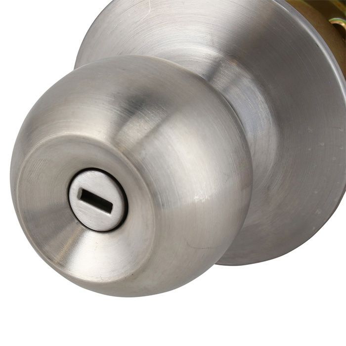 Cerradura Cilíndrica Oister 101 Baño - Plata Satin-3