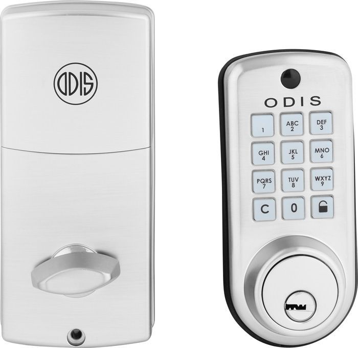 Cerrojo Digital Odis 6400 - Plata Satinado-0