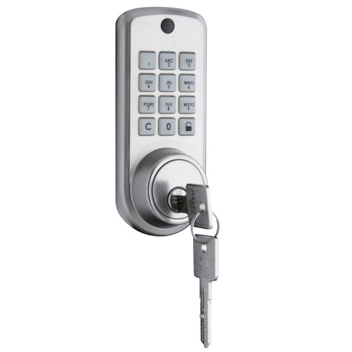 Cerrojo Digital Odis 6400 - Plata Satinado-1