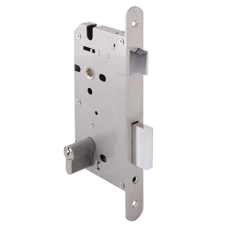 Cerradura Embutir Odis 202 Llave-Llave - Plata-0