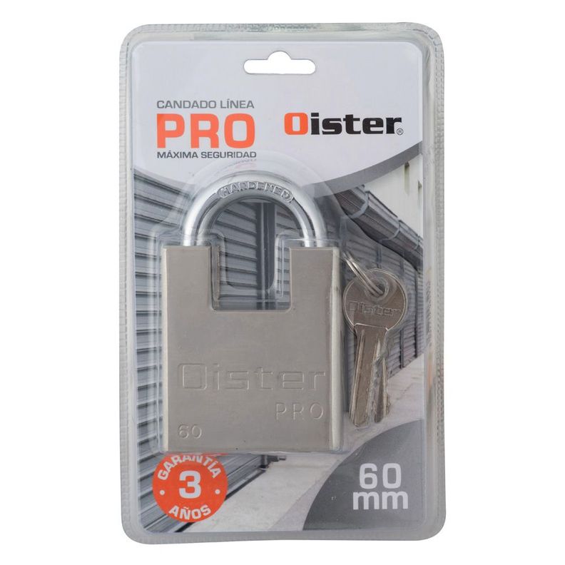 Candado Oister PRO Hombros 60mm-5