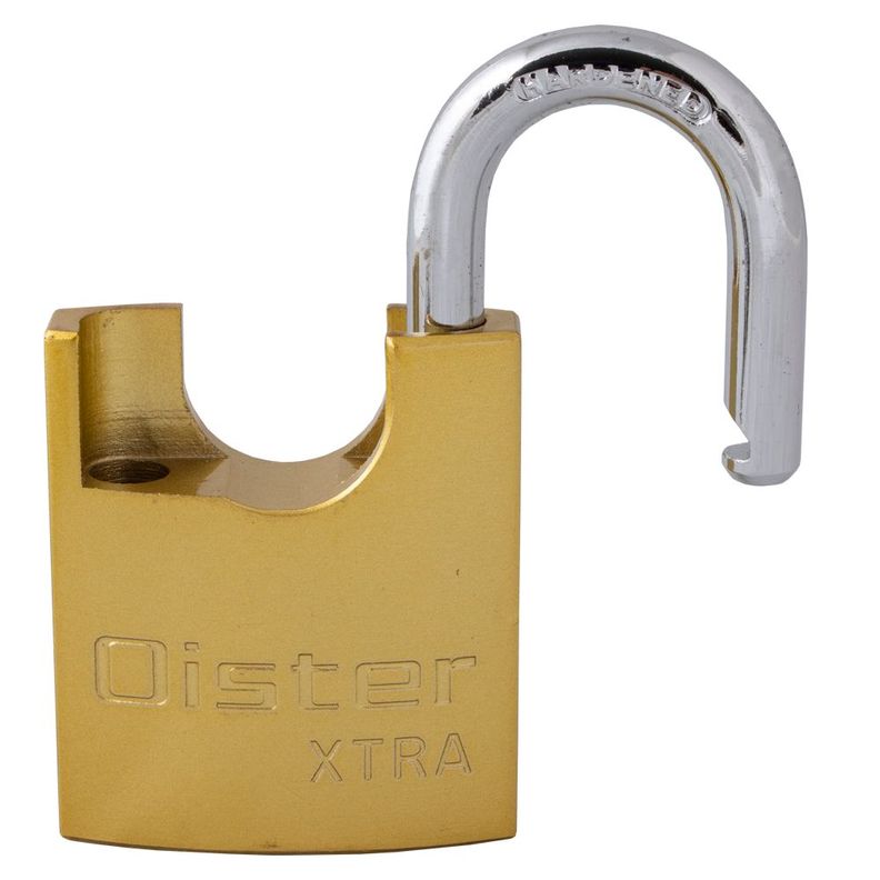 Candado Oister XTRA Hombros 60mm - Fierro Bronce-3