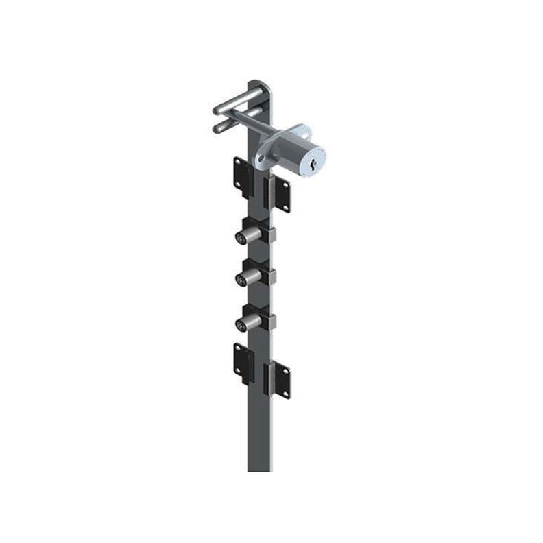 Cerradura Muebles Odis Cajones 2351-1920 Plata-0