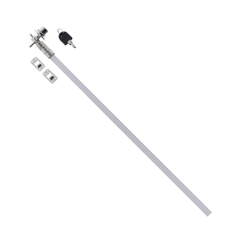 Cerradura Muebles Odis Cajones 2351-1920 Plata-3
