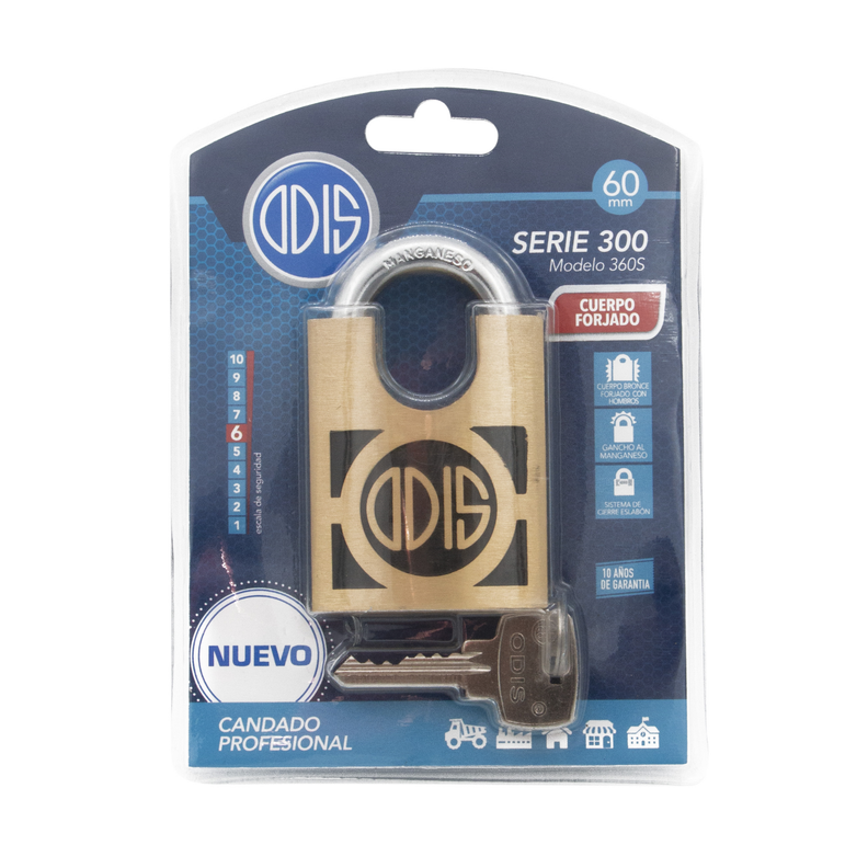 Candado Odis 360S Hombros 60mm-4