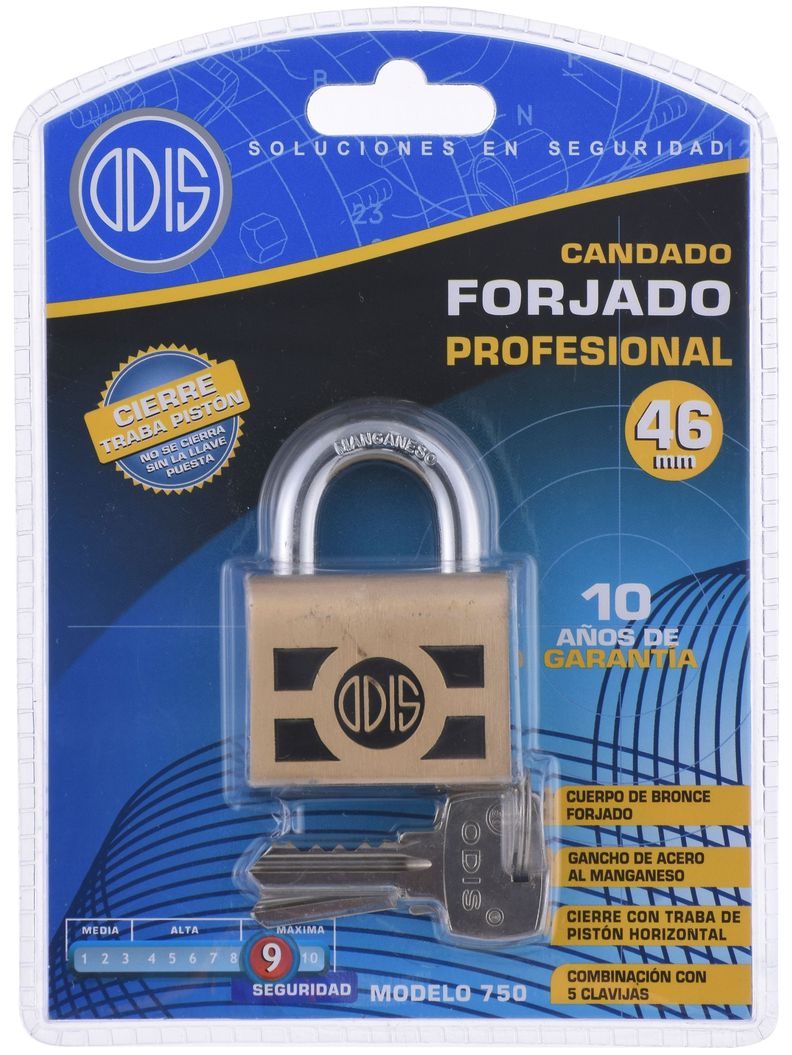 Candado Odis 750 46mm-4
