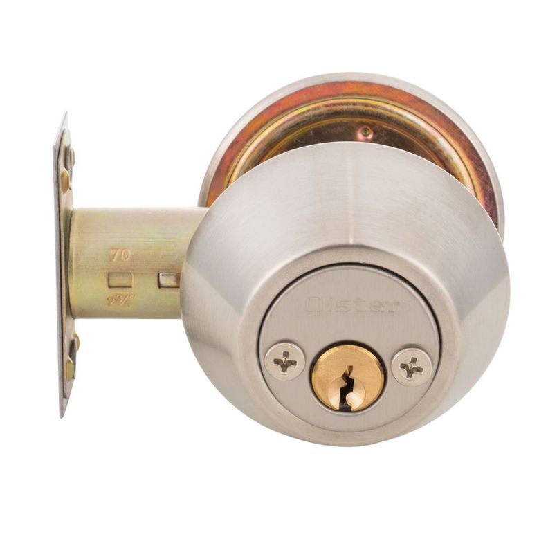 Cerrojo Tubular Oister 104 Llave-Llave - Plata-1