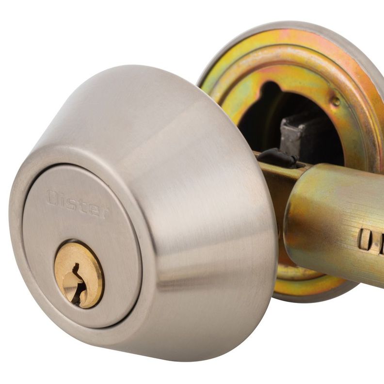 Cerrojo Tubular Oister 104 Llave-Llave - Plata-2