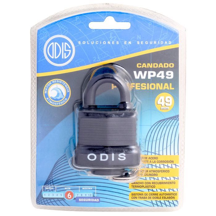Candado Odis Waterproof 49 49mm-5