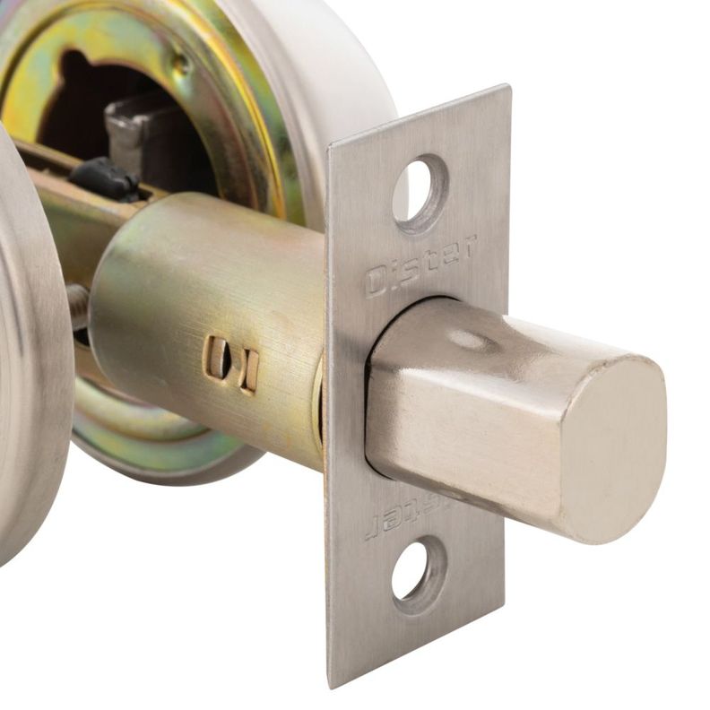 Cerrojo Tubular Oister 103 Llave-Seguro - Plata-7
