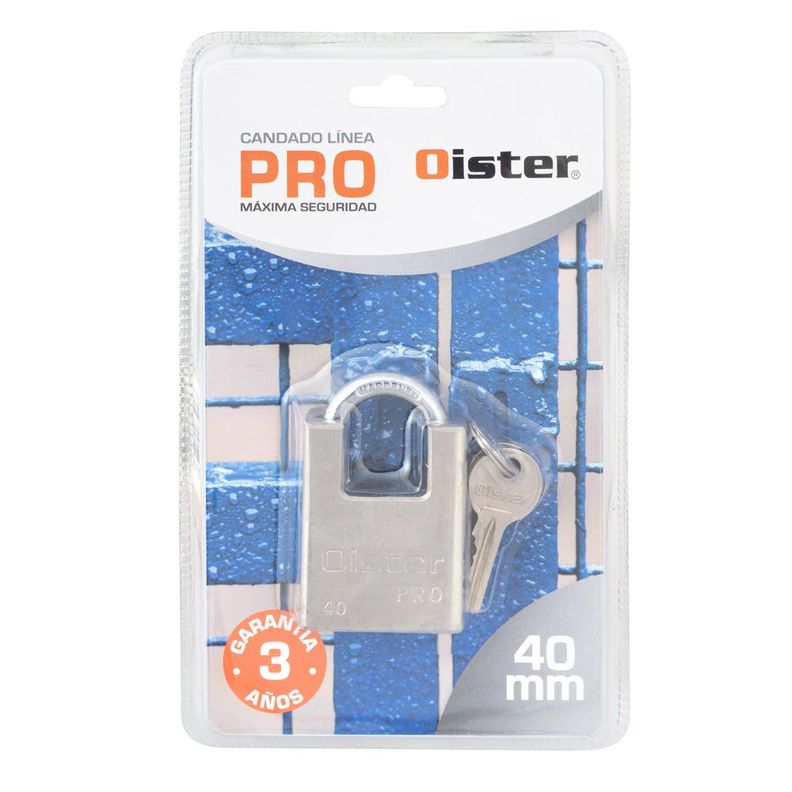 Candado Oister PRO Hombros 40mm-6