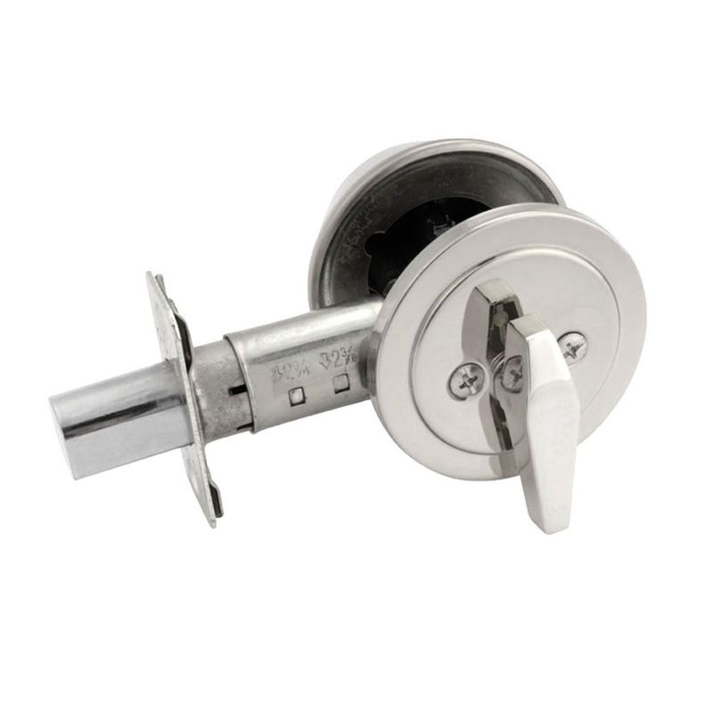 Cerrojo Cilíndrico Odis 501 Llave-Seguro - Plata-2