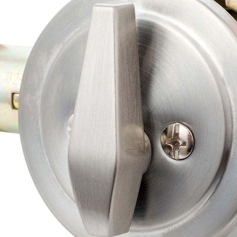 Cerrojo Cilíndrico Odis 501 Llave-Seguro - Plata-5