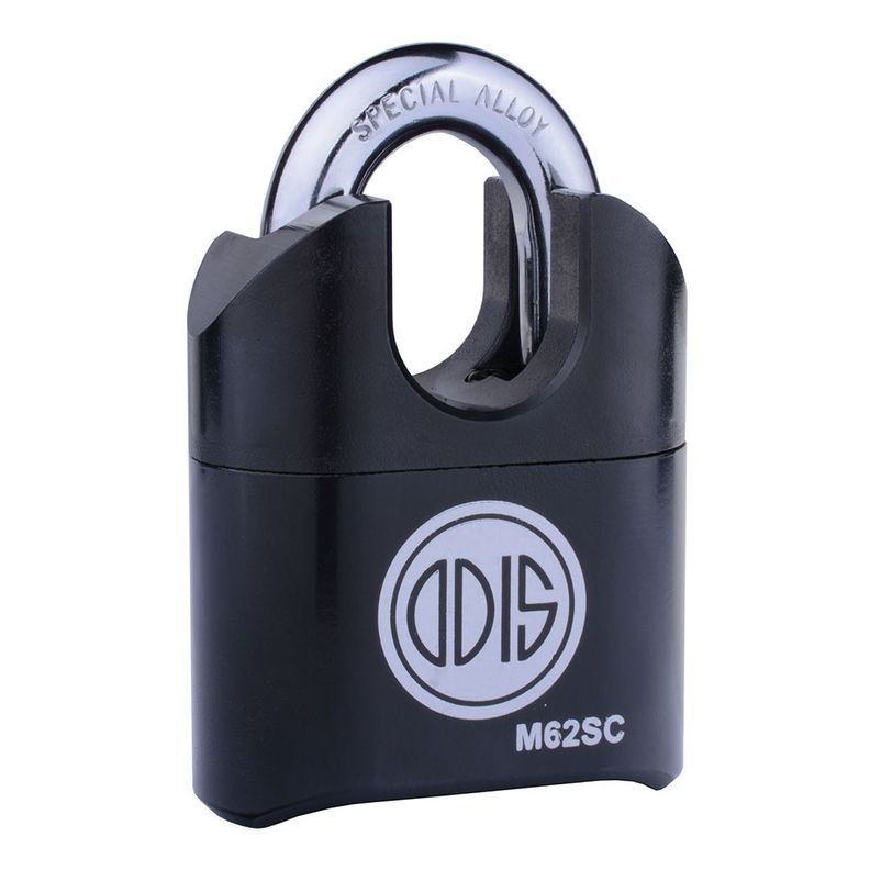 Candado Odis M62SC 62mm Combinación Hombros - Negro-1