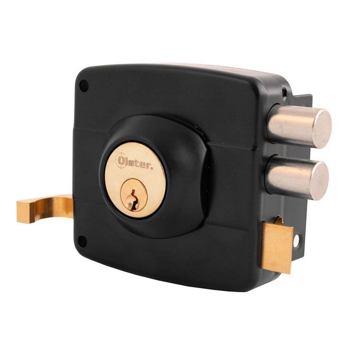 Cerradura Sobreponer Oister 110 - Negro-2
