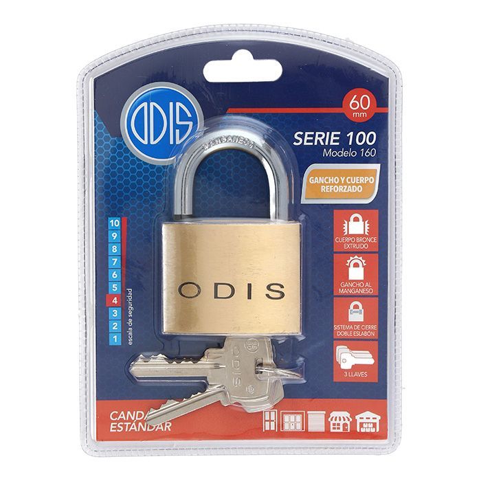 Candado Odis 160 60mm-5