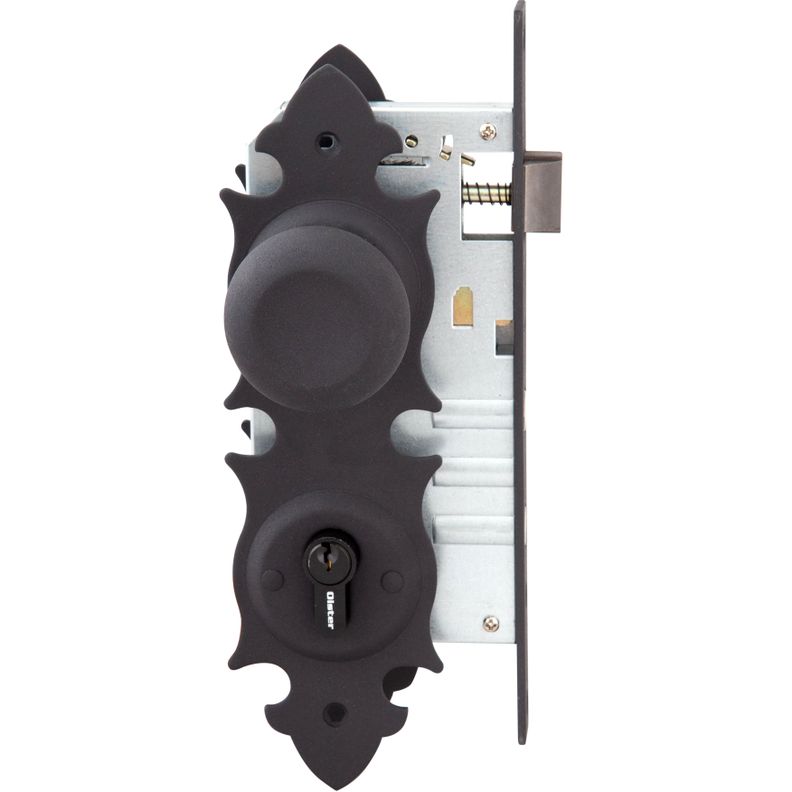 Cerradura Embutir Oister Trancura Interior - Negro-0