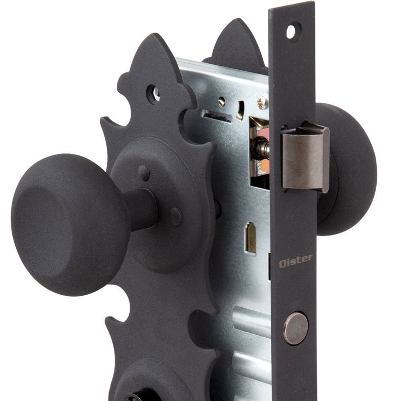 Cerradura Embutir Oister Trancura Interior - Negro-3