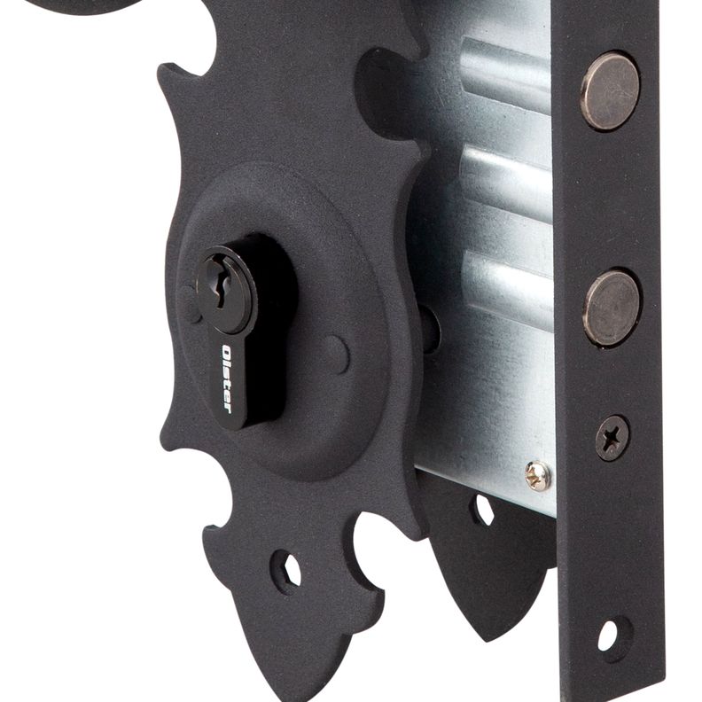 Cerradura Embutir Oister Trancura Interior - Negro-4
