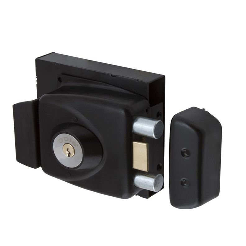 Cerradura Sobreponer Odis 773 Caja Metalica - Negro-0