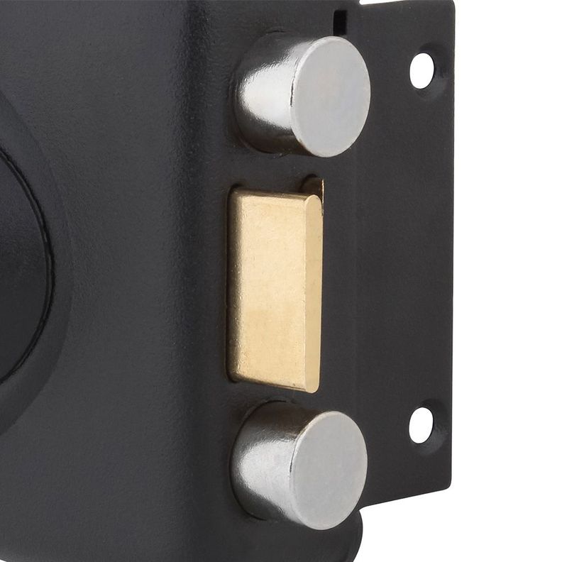 Cerradura Sobreponer Odis 773 Caja Metalica - Negro-6