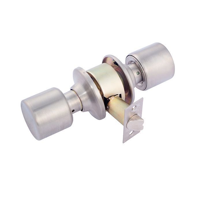 Cerradura Cilíndrica Odis 205 Simple Paso - Plata-1
