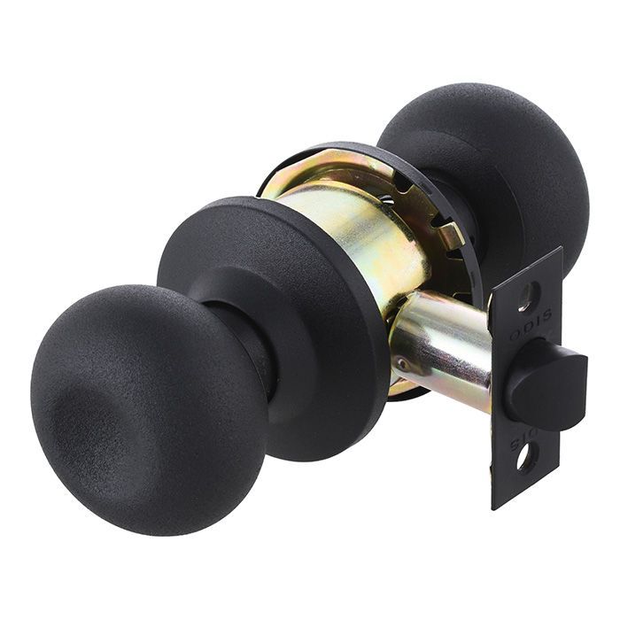 Cerradura Cilíndrica Odis 206 Simple Paso - Negro-1
