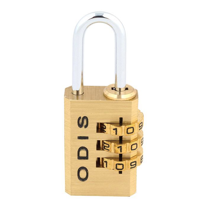 Candado Combinación Odis 21mm 3 Diales Maleta Casillero-0