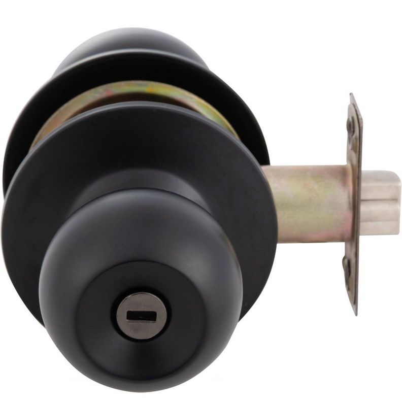 Cerradura Cilíndrica Oister 101 Baño - Negro-3