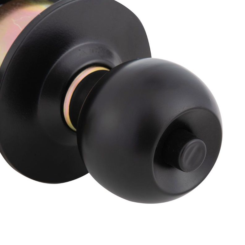 Cerradura Cilíndrica Oister 101 Baño - Negro-4