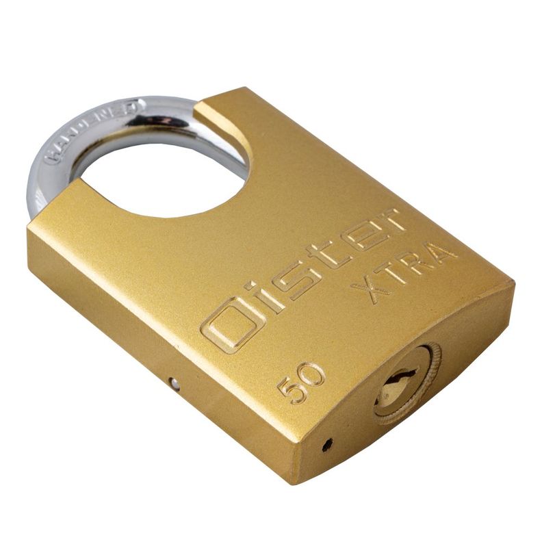 Candado Oister XTRA Hombros 50mm - Fierro Bronce.-2