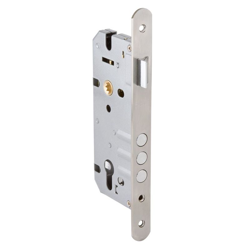 Cerradura Embutir Odis 301 Acceso Llave-Seguro - Plata.-2