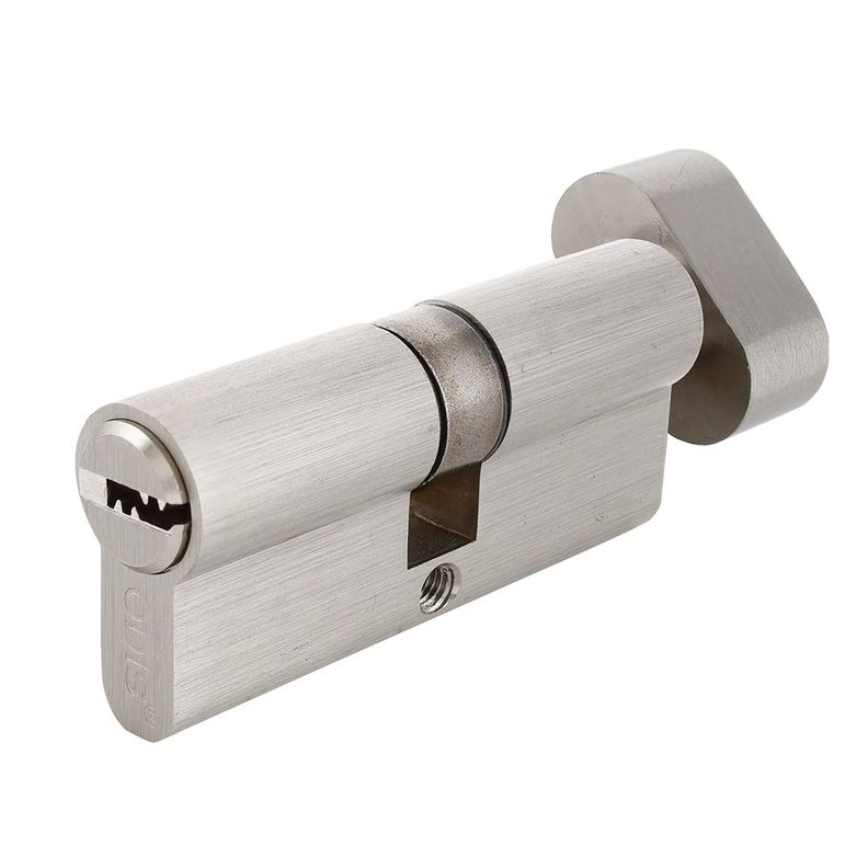 Cilindro Odis Llave-Seguro Punto 70mm (35-35) 6 Combinaciones Plata-1
