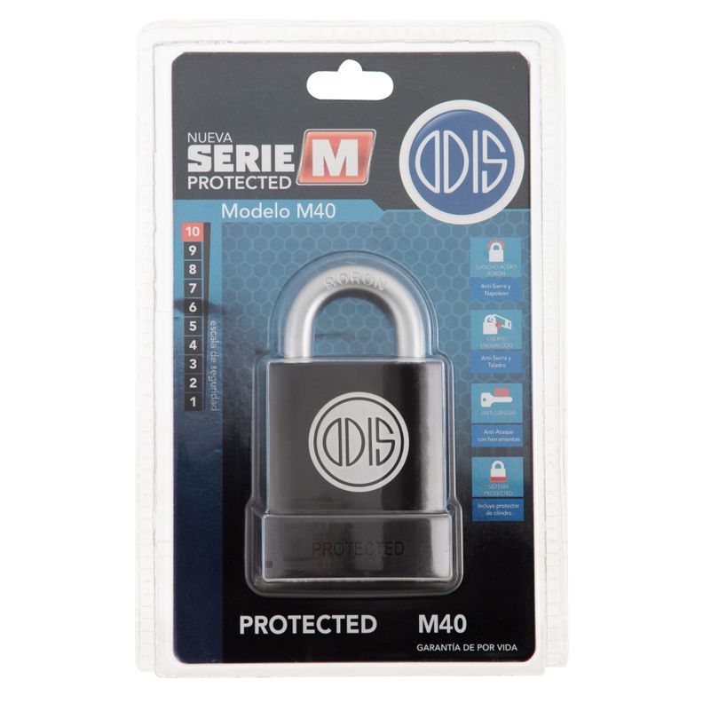 Candado Odis M40 Protected 48mm - Negro-6
