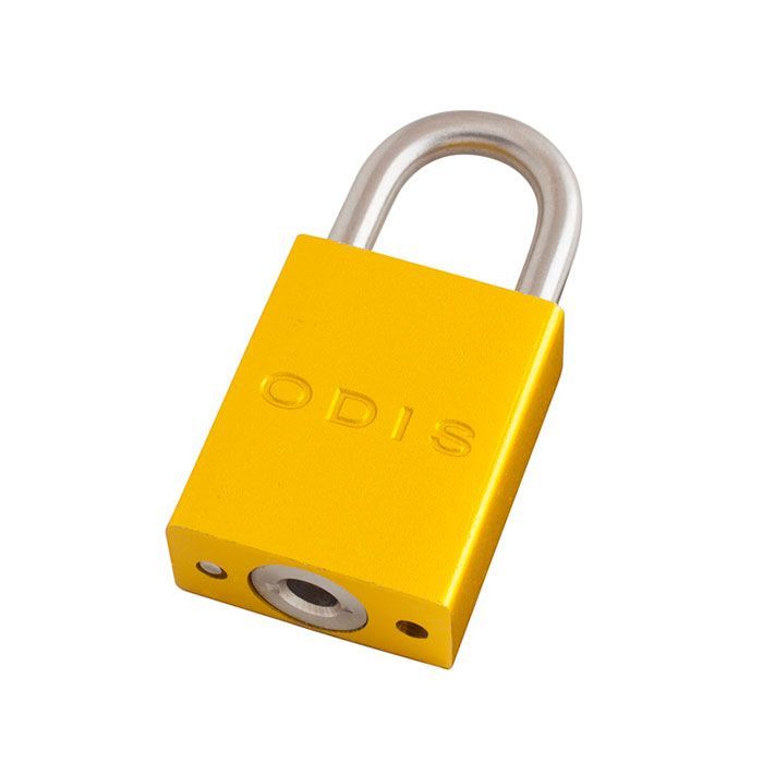 Candado Bloqueo Aluminio Odis 38mm - Dorado-0