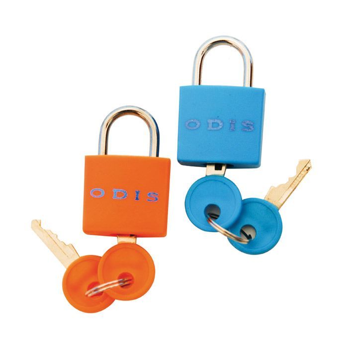 Pack 2 Candados Odis Mini Lock 20mm Amarillo