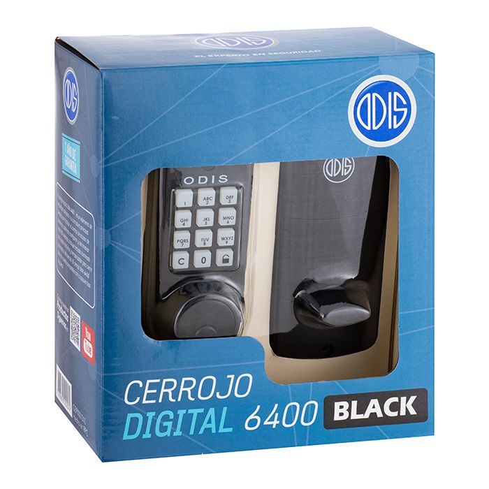 Cerrojo Digital Odis 6400 - Negro-6