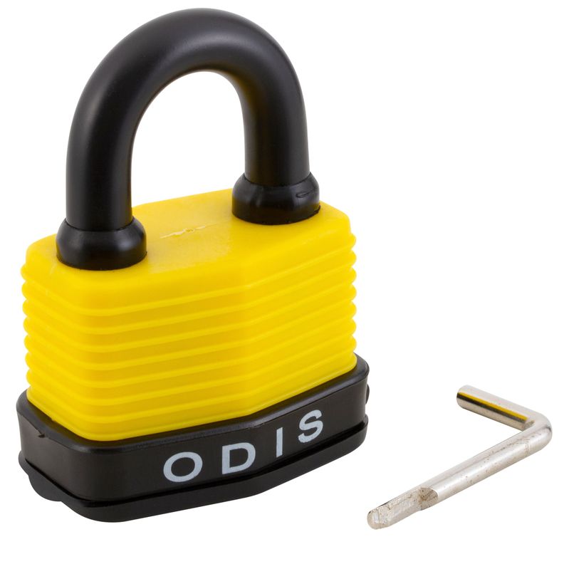 Candado Odis Waterproof 49 49mm Con Combinacón-2