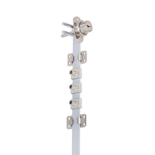 Cerradura para Muebles Cajonera Kardex Frontal 2351-1920 Gris