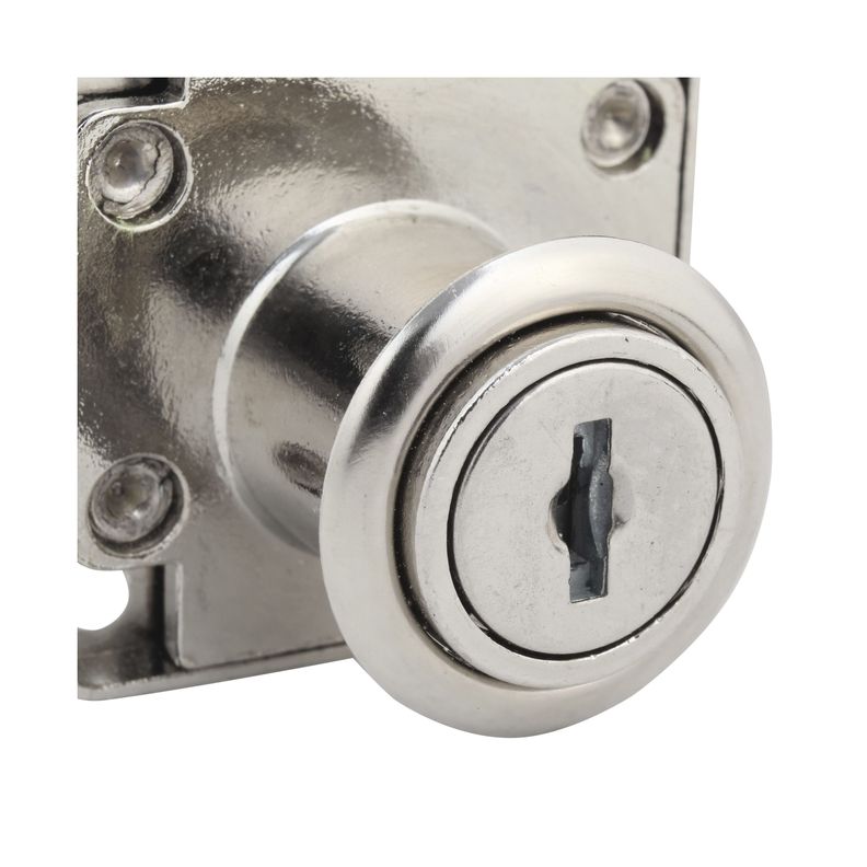 Cerradura Muebles Odis Corredera 2470-1922 Plata-2