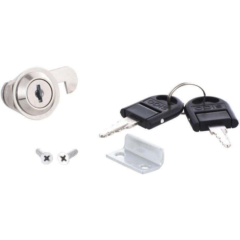 Cerradura Muebles Odis Puerta 2102-1920 Plata-2