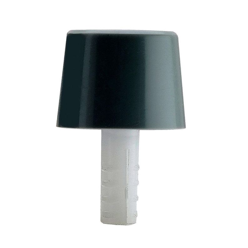 Tope Puerta Odis Plástico Cónico - Negro-0