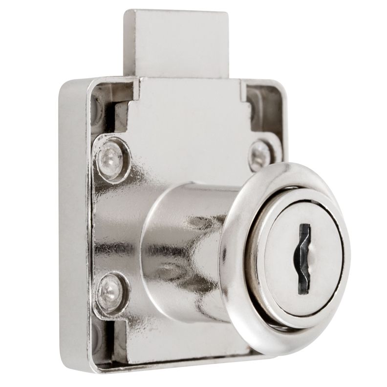 Cerradura Muebles Odis Cajones 2238-1922 Plata-0
