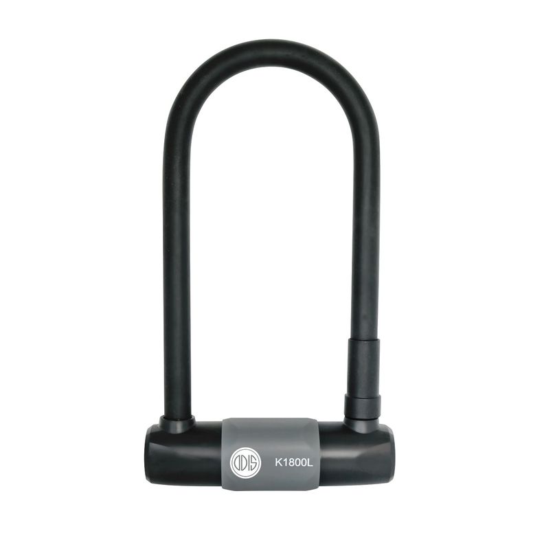 Candado Bicicleta U Lock Odis K1800L 18x233mm Llave Disco-0