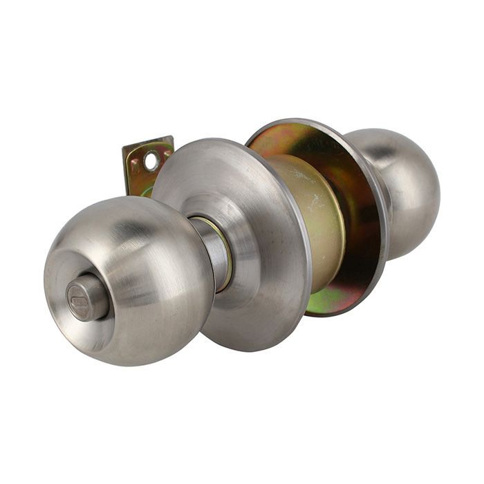 Cerradura Cilíndrica Oister 101 Dormitorio - Plata Satin-0