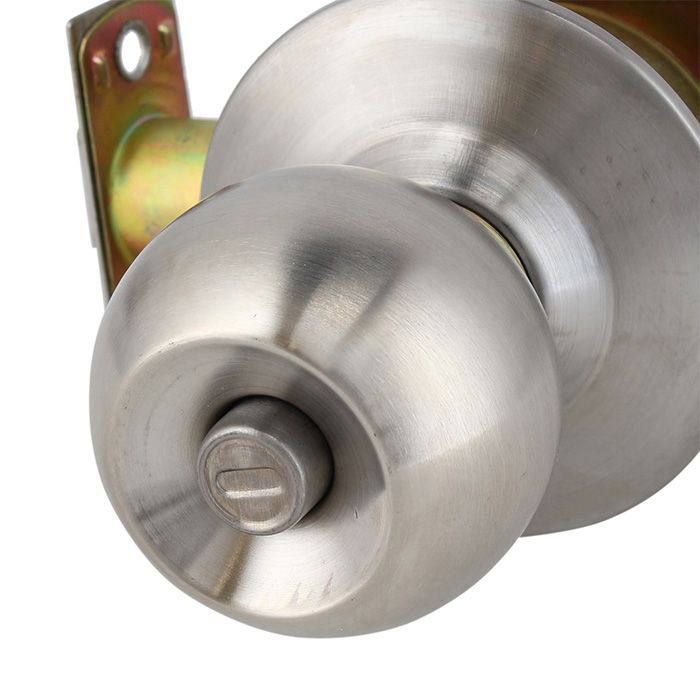Cerradura Cilíndrica Oister 101 Dormitorio - Plata Satin-4