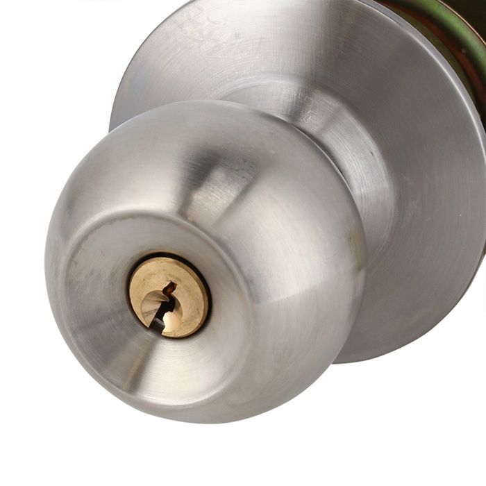 Cerradura Cilíndrica Oister 101 Dormitorio - Plata Satin-5